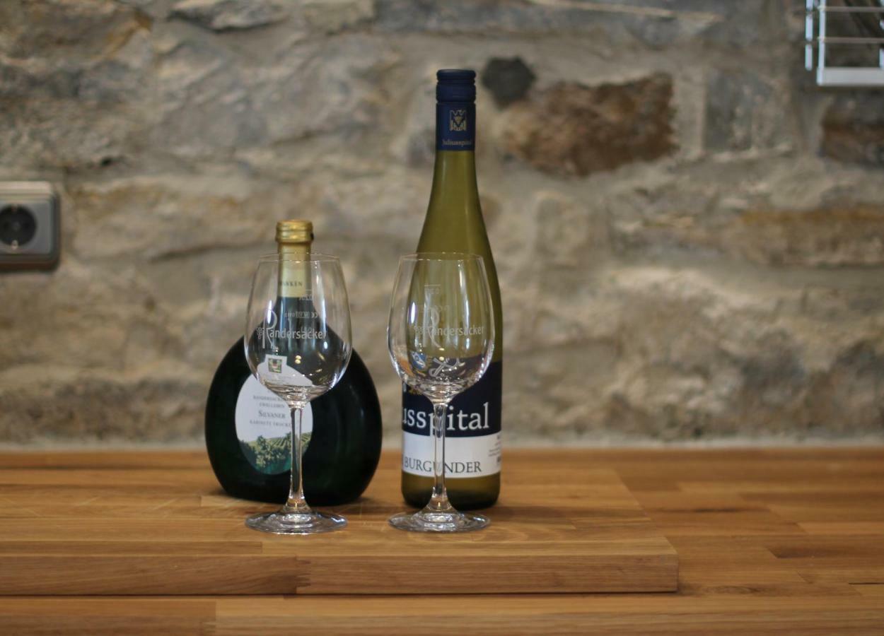 Villa Wein Und Stein Randersacker Esterno foto